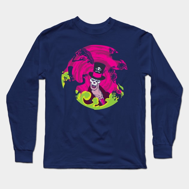 Evil Doctor Long Sleeve T-Shirt by Daletheskater